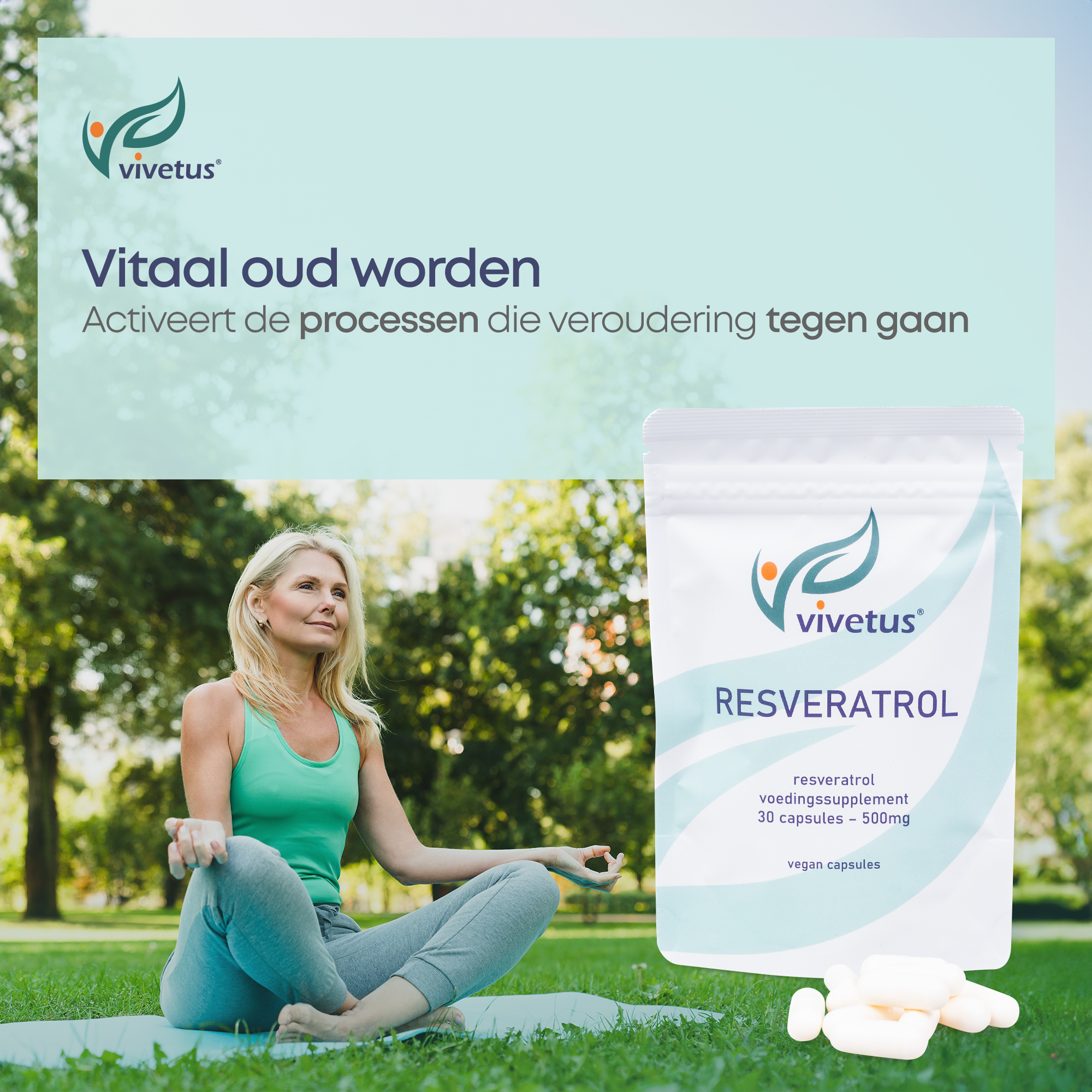 Resveratrol vitaal oud worden